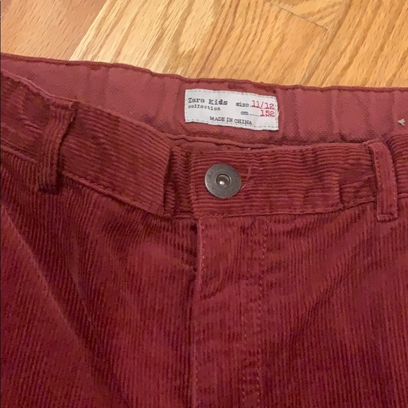 ZARA boys skinny corduroy pants. - Barely worn! - Picture 2 of 4